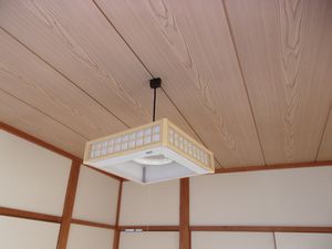 照明付き