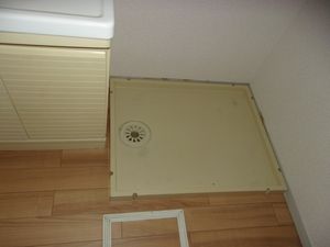 室内洗濯機置き場