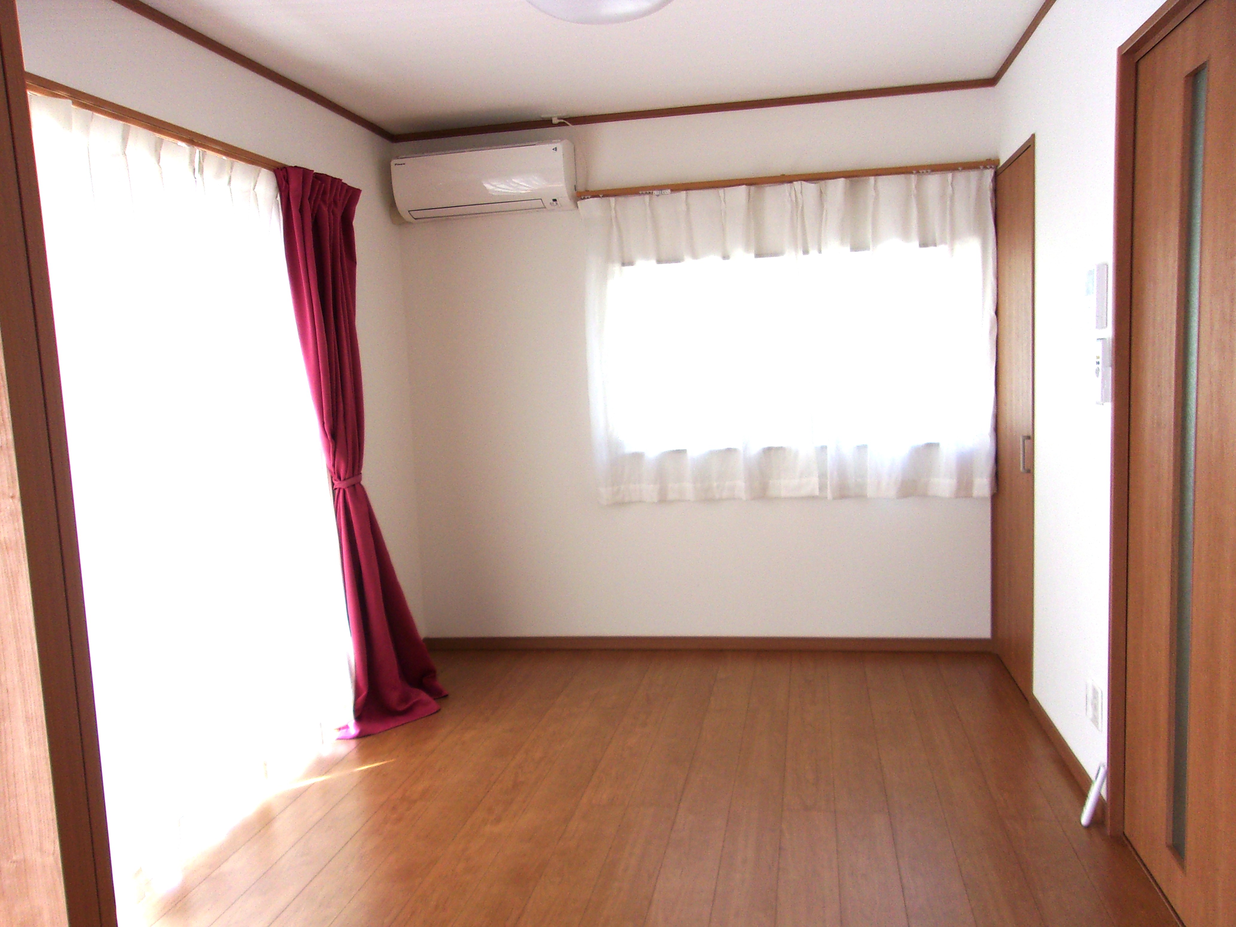 洋室6帖 エアコン付き