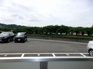 ベランダからの景色